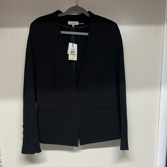 Calvin Klein Women's Elegant Black Suit Jacket - Picture 1 of 8
